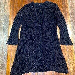 Brand New Free People Crochet Dress, Size M